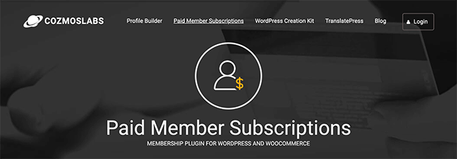 Paid Member Subscriptions