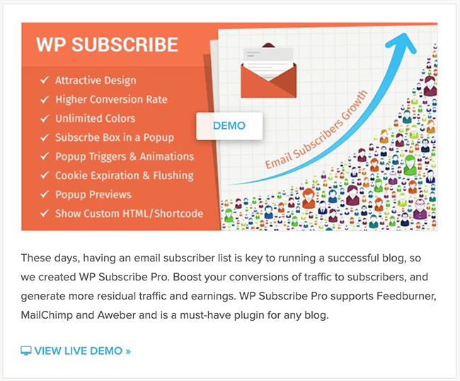 WP Subscribe Pro