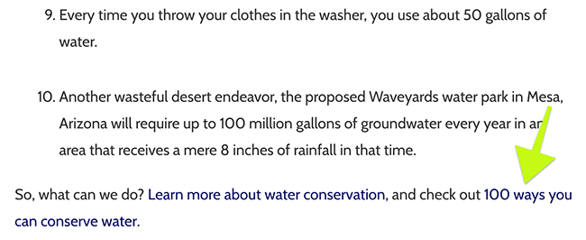 Alternet wrote 10 facts about water usage