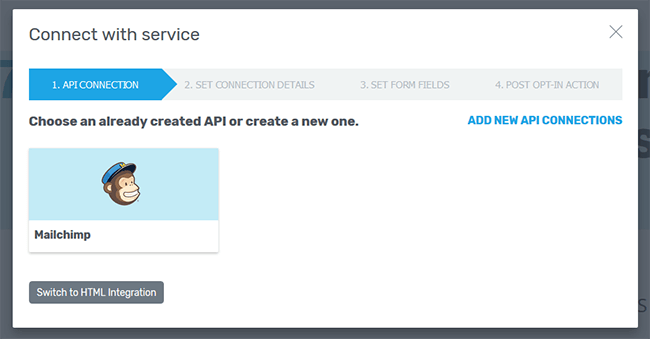 API connection