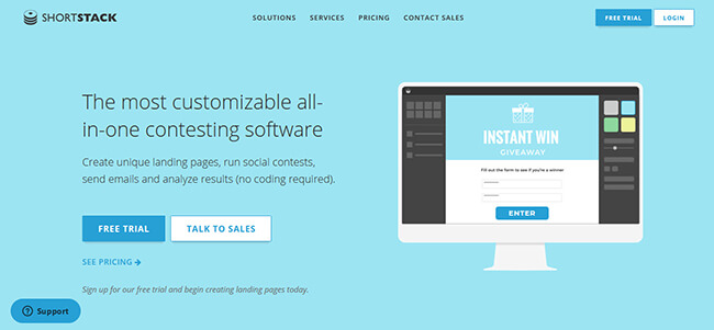 ShortStack Homepage