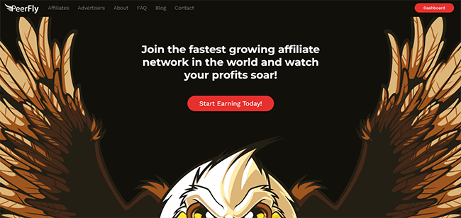 PeerFly Homepage