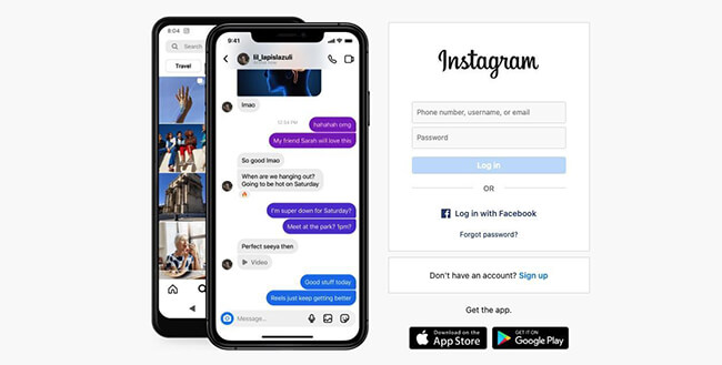 Instagram Insights Homepage