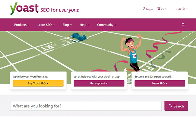 Yoast Homepage