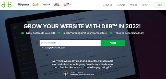 diib Homepage