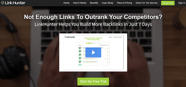 LinkHunter Homepage