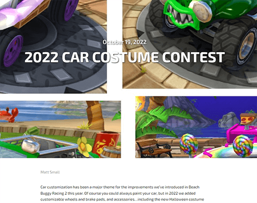 Contests - car costume contest