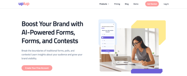 Uplup Homepage